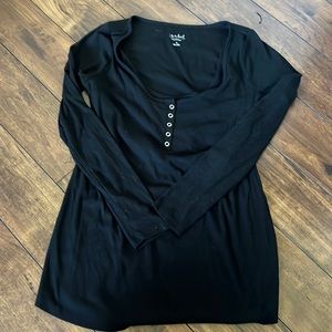 Maternity and Nursing long-sleeved Henley
